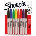 SHARPIE PERMANENT MARKER BULLET FINE 10MM ASSORTED 8PK