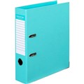 LEVER ARCH FILE BINDER PE A4 75MM 375 SHEETS AQUA