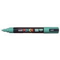 POSCA PAINT MARKER PC5M UNIBALL MEDIUM BULLET TIP NO 31 25MM EMERALD GREEN