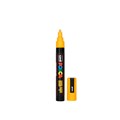 POSCA PAINT MARKER PC5M UNIBALL MEDIUM BULLET TIP NO 3 25MM BRIGHT YELLOW