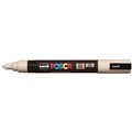 POSCA PAINT MARKER PC5M UNIBALL MEDIUM BULLET TIP NO 45 25MM CORAL BEIGE