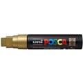 POSCA PAINT MARKER PC17K UNIBALL EXTRA BROAD CHISEL TIP NO 25 15MM GOLD
