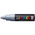 POSCA PAINT MARKER PC7M UNIBALL MEDIUM BULLET TIP NO 37 55MM GREY