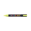 POSCA PAINT MARKER PC5M UNIBALL MEDIUM BULLET TIP NO F2 25MM FLUORO FLUORESCENT YELLOW