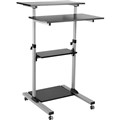 DESK MOBILE STAND COMPUTER STAND ERGOVIDA HEIGHT ADJUSTABLE CART