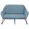 RAPIDLINE CARDINAL LOUNGE CHAIR 2 SEATER LIGHT BLUE