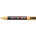 POSCA PAINT MARKER PC5M UNIBALL MEDIUM BULLET TIP NO P4 25MM APRICOT