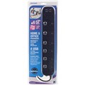 POWERBOARD JACKSON SURGE PROTECTED 6 OUTLET SWITCHED 4 USB OUTLETS 1M BLACK