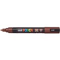POSCA PAINT MARKER PC5M UNIBALL MEDIUM BULLET TIP NO 84 25MM CACAO BROWN