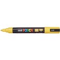 POSCA PAINT MARKER PC5M UNIBALL MEDIUM BULLET TIP NO 19 25MM OCHRE