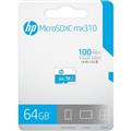 MICRO SD CARD HP U1 HIGH SPEED MICROSD CARD 64GB
