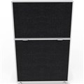 DIVIDER PARTITION SCREEN RAPIDLINE SHUSH30 1200H X 750MMW BLACK
