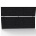 DIVIDER PARTITION SCREEN RAPIDLINE SHUSH30 1200H X 1800MMW BLACKWHITE