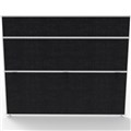 DIVIDER PARTITION SCREEN RAPIDLINE SHUSH30 1500H X 1800MMW BLACKWHITE
