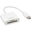 SD CARD READER LINDY 43185 TYPE C USB 31 WHITE