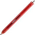INITIATIVE GEL INK RETRACTABLE BALLPOINT PEN 07MM RED 12PK