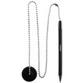 PEN CAPTIVE INITIATIVE BALLPOINT PEN WITH STAND 10MM BLACK EACH1 PACK12