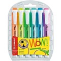 STABILO SWING COOL HIGHLIGHTER CHISEL PASTEL 6PK