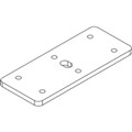 DESK MOUNTED SCREEN RAPIDLINE SHUSH30 SCREEN PLATE T SHAPE WHITE SINGLE