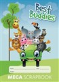 SCRAP BOOK BEST BUDDIES MEGA SCRAPBOOK 100GSM 330MM X 240MM 64 PAGE 