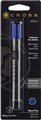 REFILL CROSS GENUINE BALLPOINT 8512 FINE BLUE 2PK