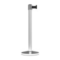 BARRIER CROWD CONTROL RETRACTABELT BLACK 3M TAPE 
