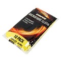 MICROFIBRE CLOTH PREMIUM VISPER 300GSM 400MM X 400MM YELLOW 10PK