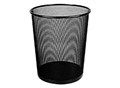 BIN WASTE PAPER GARBAGE MESH 27L BLACK