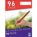 EXERCISE BOOK A4 8MM RULED E896 96 PAGE