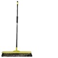 BROOM 600MM MEDIUM STIFFNESS TRADESMAN BROOM WITH HANDLE EACH1 PACK4