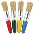 PAINT BRUSH BABY STUBBY 4PK