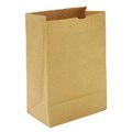 PAPER BAGS HEAVY DUTY SOS BLOCKED BOTTOM NO 12 350MM X 180MM  115MM GUSSET BROWN 500PK