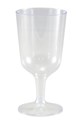 WINE GLASS PLASTIC 180ML EACH10 PACK100