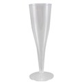 CHAMPAGNE FLUTE ONE PIECE CLEAR 50MM X 200MM 148ML 144PK