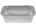 FOIL CONTAINER RECTANGLE 448 195MM X 143MM DEPTH 48MM 990ML EACH10 PACK100 CARTON400
