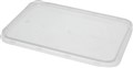 LID TO SUIT CONTAINER RECTANGLE MICROWAVABLE PP 500ML  650ML  750ML CLEAR 500PK