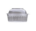 BOWL CLEAR FOOD SALAD HINGED DOME LID 12OZ 341ML EACH50 PACK250