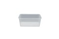 CONTAINER CHINESE PLASTIC CLEAR RECTANGLE FREEZER CR1000 1000ML EACH50 PACK500