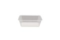 CONTAINER CHINESE PLASTIC CLEAR RECTANGLE FREEZER CR750 750ML EACH50 PACK500