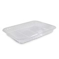 TRAY RPET PLASTIC FRIENDLY MEAT 274MM X 220MM X 35MM  11X9 11 X 9 EACH25 PACK100 CARTON300