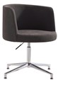 CHAIR STYLE ERGONOMICS HULA RECEPTION SEATING BLACK