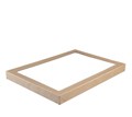 WINDOW LID TO SUIT PLATTER BOARD CATERING BOX TRAY KRAFT BROWN 258MM X 155MM X 30MM EXTRA SMALL 10PK