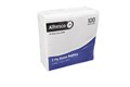 NAPKIN DINNER 2PLY QUARTER 14 FOLD 400X400 WHITE EACH100 PACK1000