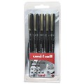 FINELINER PEN UNIBALL PIN 200 FINE LINER PEN 5 PIECE SET BLACK 01MM  02MM  03MM  05MM  08MM TIPS