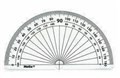 PROTRACTOR PLASTIC 180 DEGREE 100MM