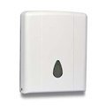 DISPENSER COMPACT  ULTRASLIM TOWEL TO SUIT ALL COMPACT  ULTRA SLIM TOWELS PLASTIC WHITE