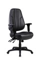 CHAIR STYLE ROVER HIGH BACK BLACK LEATHER 
