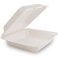 DINNER CLAM FUTURE FRIENDLY SUGARCANE LARGE 9 X 9 EACH50 PACK200