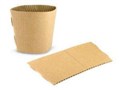 COFFEE CUP SLEEVE SLEEVES CARDBOARD KRAFT BOX 1000