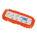 REPLACEMENT MODACRYLIC FRINGE BROOM MOP DUST CONTROL ORANGE 610MM